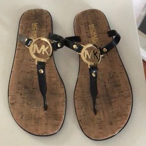 Michael Kors cork/jelly sandals